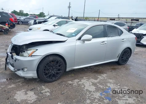 2007 Lexus Is 250 from USA, damaged, VIN JTHBK262775033046